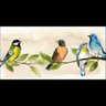 Treetop Gathering I Canaleta 80x40cm Preta - 1