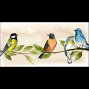 Ver imagem 1 de Treetop Gathering I Canaleta 80x40cm Preta