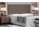 Ver imagem 1 de Painel Aquilla Cama Box King 195cm Suede - SSX Multicoisas - Caramelo