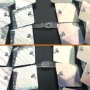 Ver imagem 4 de 1 Placa Painel Shimmer Wall Muro Lantejoula Festa Cor 30x30 Modelos:vermelho