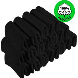 Kit 20 Toalhas de Rosto Para Salão Beleza 100% Algodão 40x65cm Emcompre Beira Rio - 2