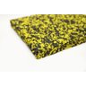 Piso para Academia Rubberkap Preto/Amarelo 100cm x 5m - 2