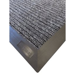 Tapete Duo Preto para Secar com Borda 70cm x 100cm - 3