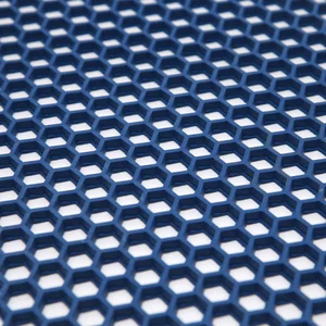 Piso Antiderrapante H-kap Rolo 1,2m X 15m Azul Kapazi