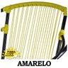 Conjunto 3 Cadeiras Eclipse de Área, Fibra Sintética, Varanda, Artesanal Amarelo - PANERO 15 - 4