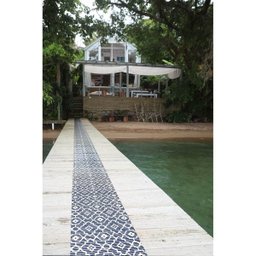 Tapete Antiderrapante Tropical Rolo 43cm X 15m Arabesco Kapazi - 5