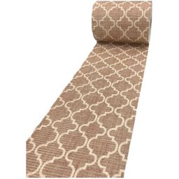 Tapete Antiderrapante Tropical Rolo 43cm X 15m Árabe Bege Kapazi - 1