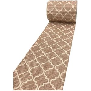 Tapete Antiderrapante Tropical Rolo 43cm X 15m Árabe Bege Kapazi