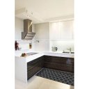 Ver imagem 3 de Rolo Antiderrapante Tropical Árabe Preto 65cm x 15M Kapazi