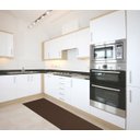 Ver imagem 2 de Tapete Antiderrapante Tropical Marrom 43cm x 130cm - Kapazi