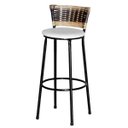 Ver imagem 2 de 2 Banquetas Alta Para Cozinha Ratan Hawai Cappuccino Premium 