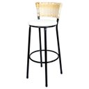 Ver imagem 2 de Banquetas Para Cozinha Palha 2Un Assento Branco