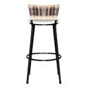 Ver imagem 5 de 4 Banquetas Alta Para Cozinha Ratan Hawai Cappuccino Premium 