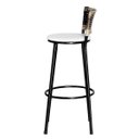 Ver imagem 4 de 4 Banquetas Alta Para Cozinha Ratan Hawai Cappuccino Premium 