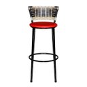 Ver imagem 3 de 4 Banquetas Alta Para Cozinha Ratan Hawai Cappuccino Premium