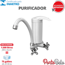 Ver imagem 2 de Purificador C/ Torneira Parede Bica Alta Fec. Rotativo Porto Belo 1/2' e 3/4' Cor Branco e Cr. Durín
