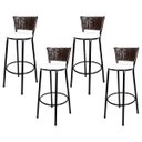Ver imagem 1 de Banquetas Para Cozinha Café 4Un Assento Branco