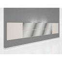 Ver imagem 4 de Cabeceira de Barra Espelhada para Cama de Casal com LED em MDF 300cm Dalla Costa