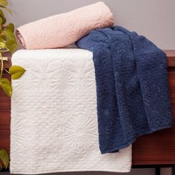 Toalha Banhão Cavhome Athenas 100% Algodão Jacquard 80x150 Rosê - 2