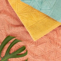 Toalha de Banho Atlântica Dual 100% Algodão 70x140 Branco - 2