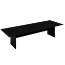 Ver imagem 1 de Mesa de Reunião 2,50m X 1,20m Escritório Corporativo Cor:preto