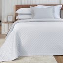 Ver imagem 3 de Colcha 300 Fios Driamon Kacyumara Branco King