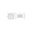 Ver imagem 4 de Kit 3 Conjunto Assento e Encosto Iso Azul Popmov Conjunto Iso