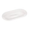 Travessa Oval de Cristal Coração Transparente 25x13cm Lyor - 1
