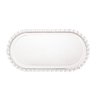 Travessa Oval de Cristal Coração Transparente 25x13cm Lyor - 4