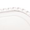 Travessa Oval de Cristal Coração Transparente 25x13cm Lyor - 2