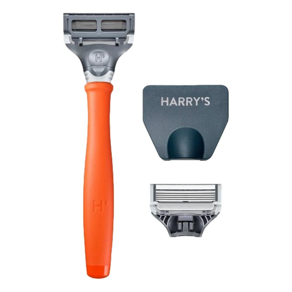 Aparelho De Barbear Harry'S Laranja Com 2 Cartuchos - 1