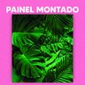Papel de Parede 3D Painel 2M Folhas Palmeiras Verde Viníl Jadim Realista Auto Colante Lavável - 3