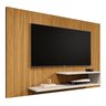 Painel Veneza Suspenso de Parede para Tv até 50 Polegadas com Prateleiras Design Moderno de Mdf - 1