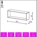 Ver imagem 3 de Nicho Retangular Complementos Móveis Dalla Costa