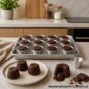 Ver imagem 6 de Kit 50 Formas Petit Gateau de Assar em Alumínio Profissional