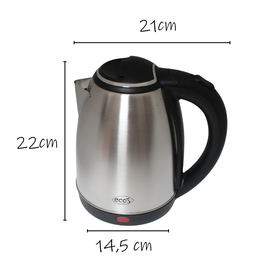 Chaleira Elétrica em Aço Inox 1,8 Litros 110v ou 220v:220v - 2