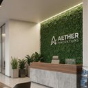 Ver imagem 5 de 16 Placas Folhagem Artificial Parede Verde Jardim Vertical 3d Decoração Ambiente Realista