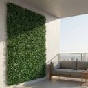 Ver imagem 3 de 16 Placas Folhagem Artificial Parede Verde Jardim Vertical 3d Decoração Ambiente Realista