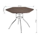 Ver imagem 3 de Conjunto Mesa Sextavada e 6 Cadeiras Vancouver Novabras