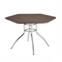 Ver imagem 2 de Conjunto Mesa Sextavada e 6 Cadeiras Vancouver Novabras