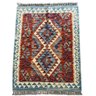 Tapete Kilim Afeganistão Oriental Colorido 0,82 X 1,27m - 1