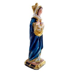 Imagem Sagrado Coração de Maria Detalhista Resina 20cm - 8