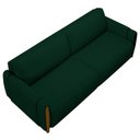 Ver mais imagens de Conjunto Sofá 3 Lugares 223cm e Poltrona 98cm Amaranto M22 Veludo Verde - Mpozenato