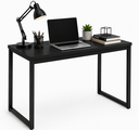 Ver imagem 1 de Escrivaninha Mesa Computador Estudo Office Aparador Pés Aço- Preto