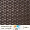1 Cadeira Maresia Aluminio Polido Fibra Sintetica Tr. Simples - Tabaco - 6
