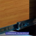 Ver imagem 6 de Dormitório Casal Ripado Completo Espelho Premium Arbo Design