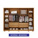 Ver imagem 3 de Dormitório Casal Ripado Completo Espelho Premium Arbo Design