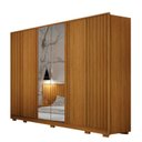 Ver imagem 7 de Dormitório Casal Ripado Completo Espelho Premium Arbo Design