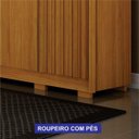 Ver imagem 5 de Dormitório Casal Ripado Completo Espelho Premium Arbo Design
