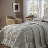 Edredom Solteiro Plumasul Summer Soft Touch 160X220Cm Cinza - 1